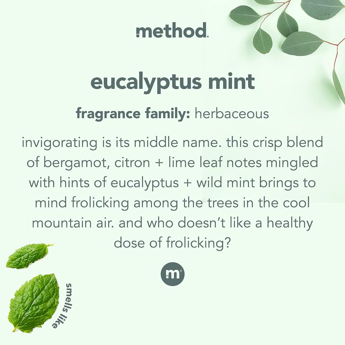 Method Bathroom Cleaner with Eucalyptus Mint Scent