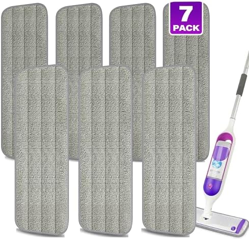 7 Reusable Microfiber Mop Pads for Swiffer Power Mop 1