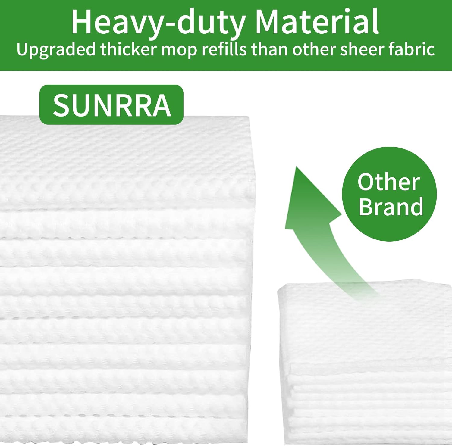 SUNRRA 200 Count Thickeded Dry Sweeping Cloths for Swiffer Mop and Sweeper