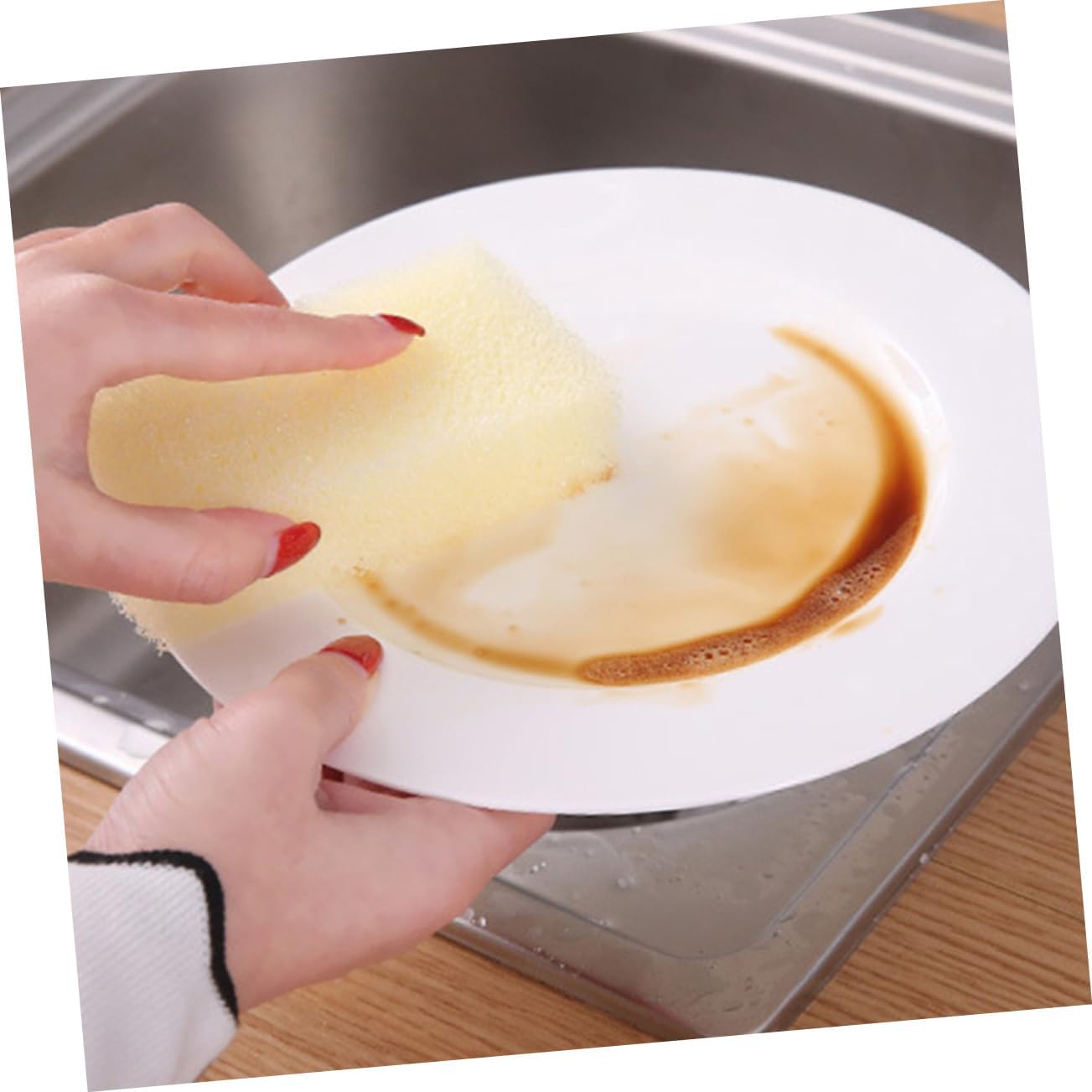 2pc Callaron Bath Sponges for Kitchen and Shower Cleaning