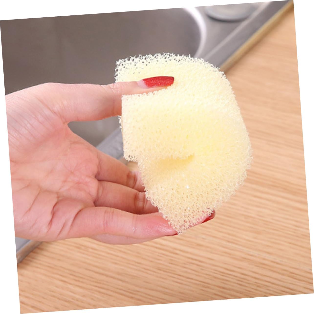 2pc Callaron Bath Sponges for Kitchen and Shower Cleaning