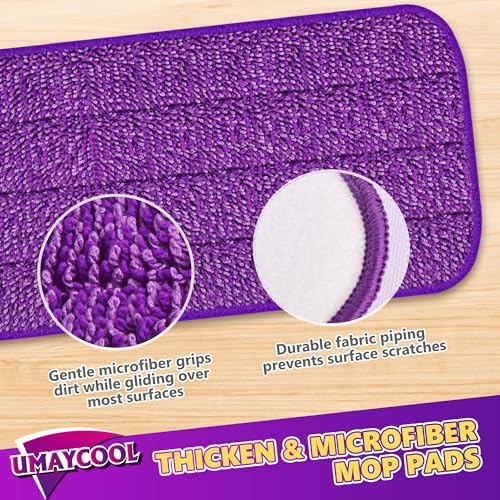 Reusable Mop Pads Refills for Swiffer WetJet 6 Pack