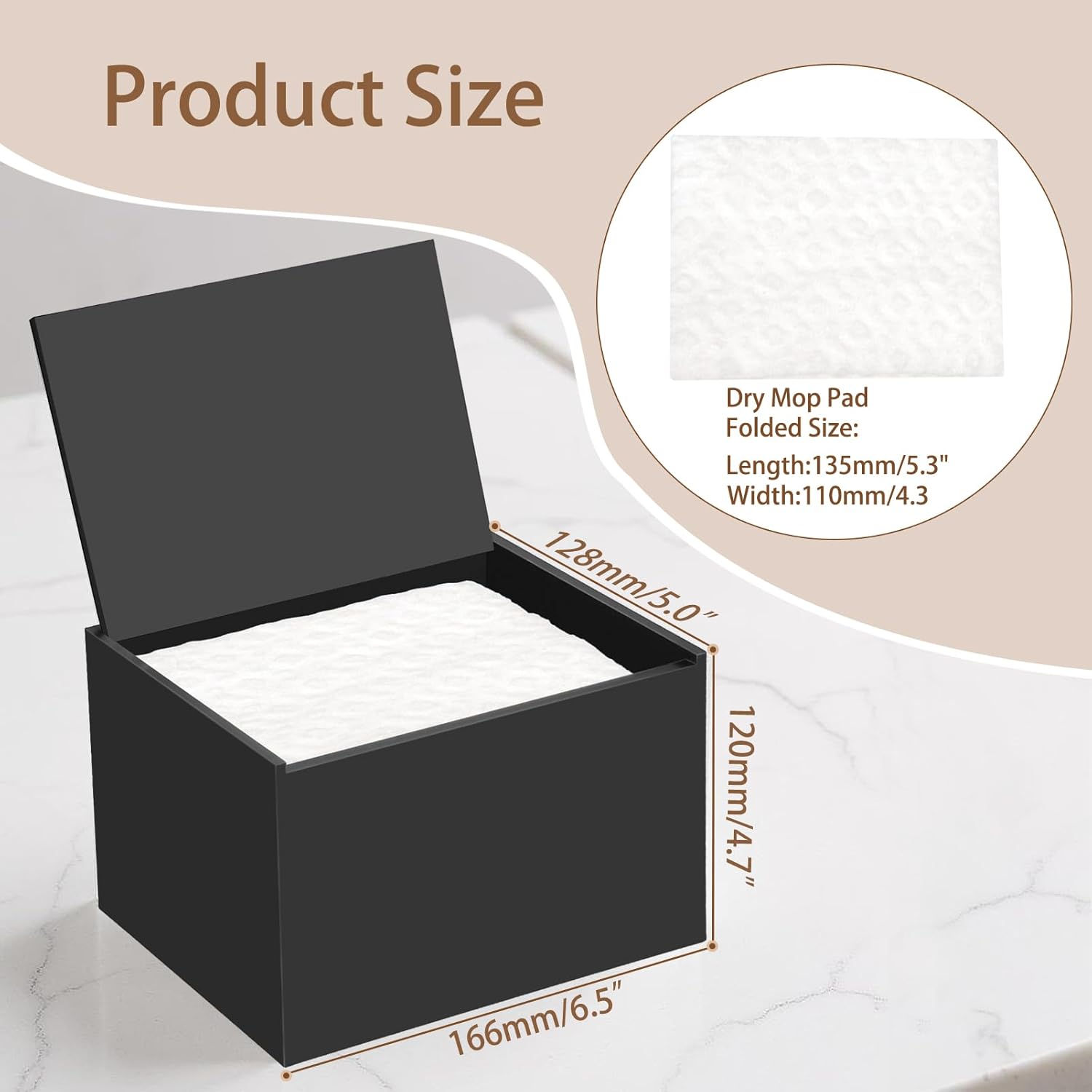 DELIPPLY Mop Pad Sheet Container Holder