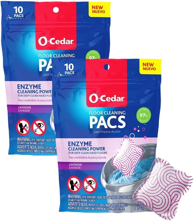 O-Cedar Lavender Scent Floor Cleaner 20ct