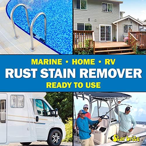 STAR BRITE Rust Stain Remover Spray - 22 Ounces