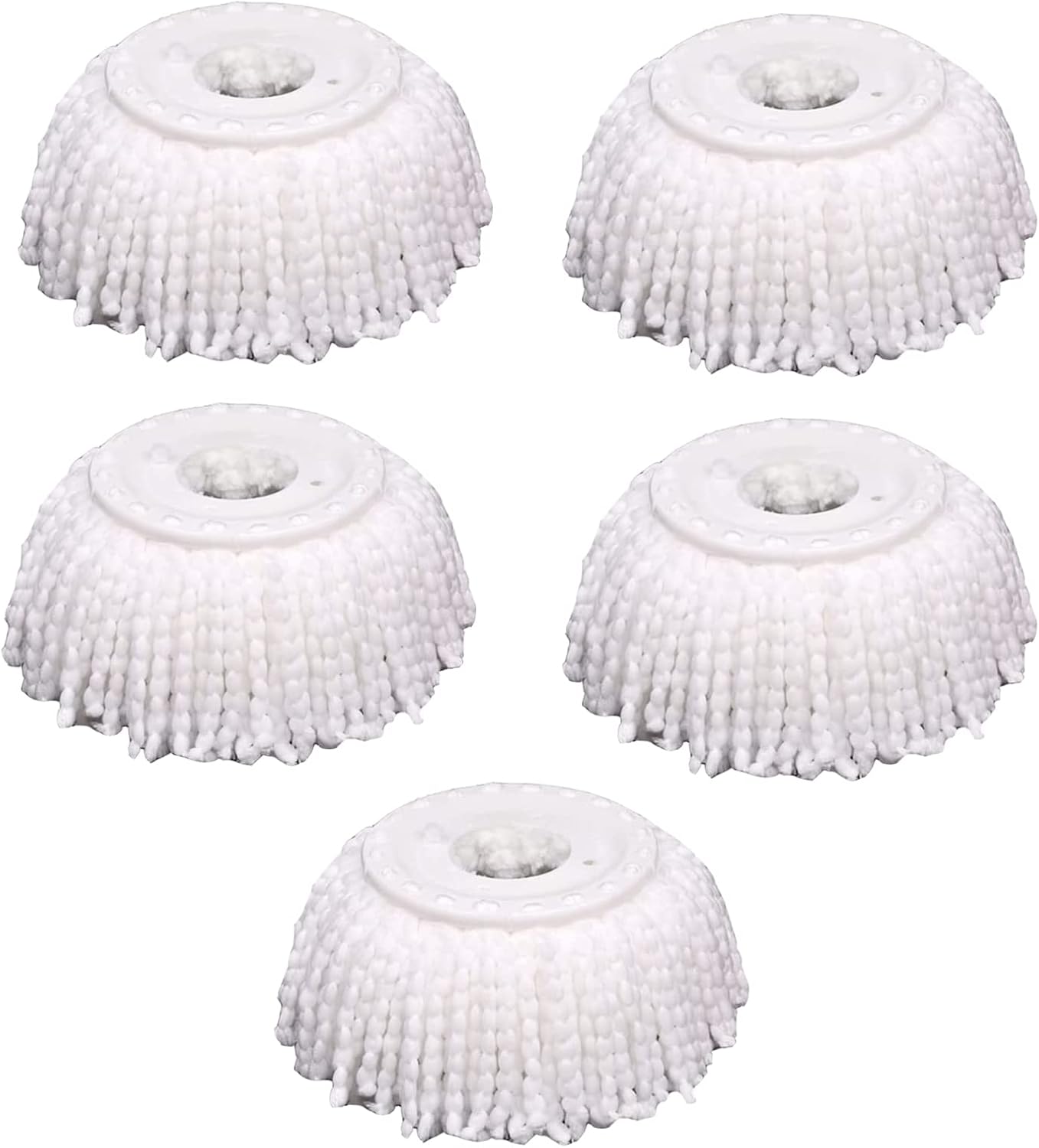 5 PCS Microfiber Spin Mop Head Replacement