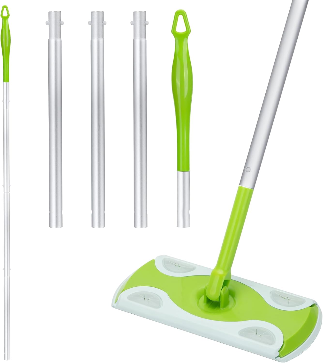 LANGRUI Extra Long Detachable Mop Handle for Swiffer