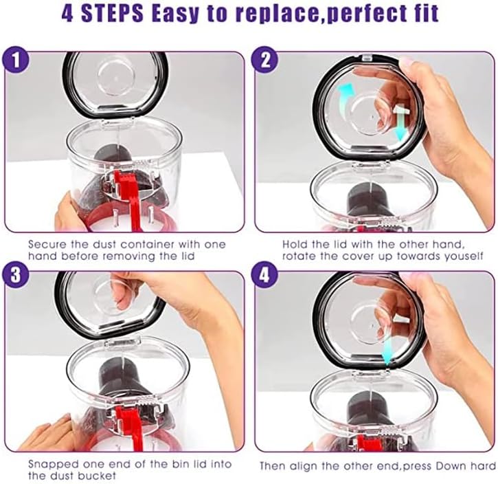 Marebm Bin Cup Bottom Replacement with Screwdriver 1