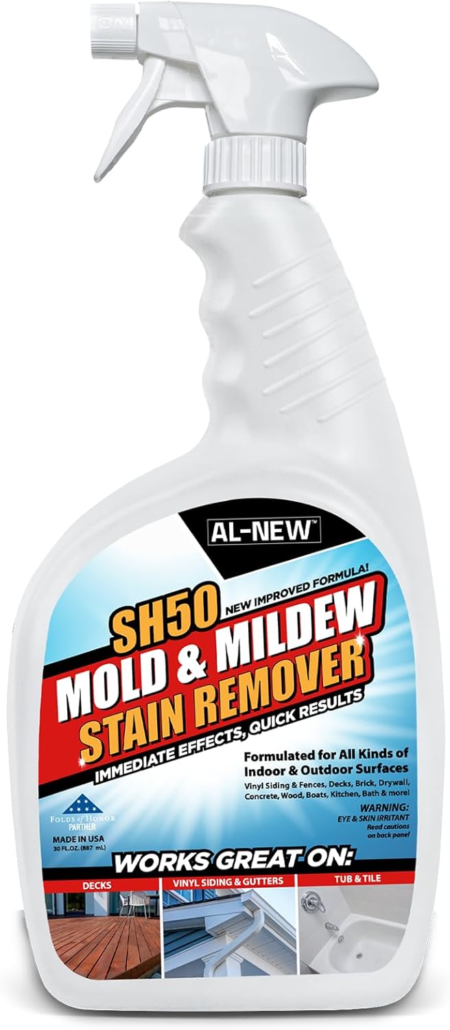 AL-NEW SH50 Mold Mildew Stain Remover 30oz