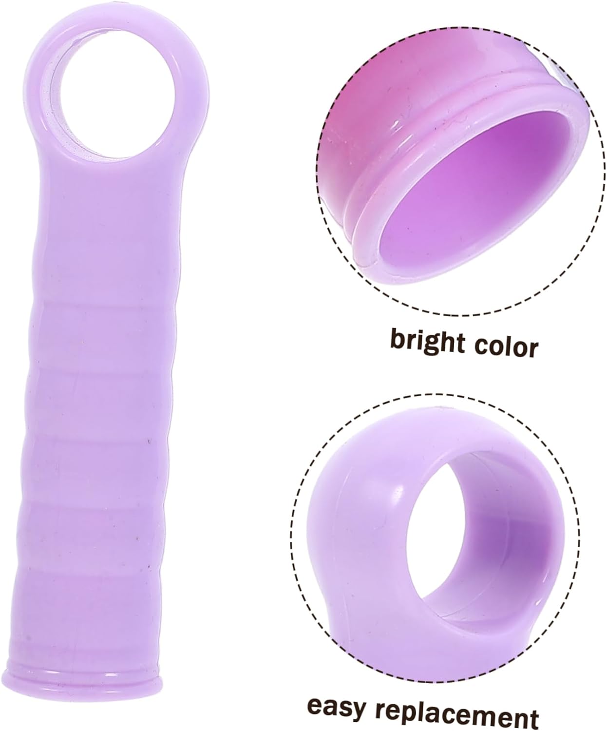 4pcs Plastic Handle Replacement for Mop and Dustpan