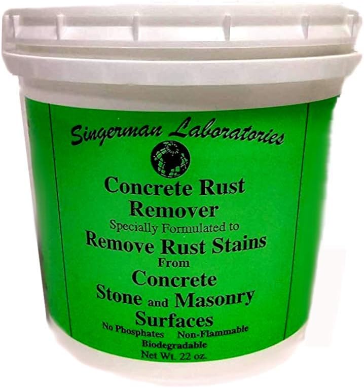 Singerman Rust Remover for Concrete 22 Oz 1