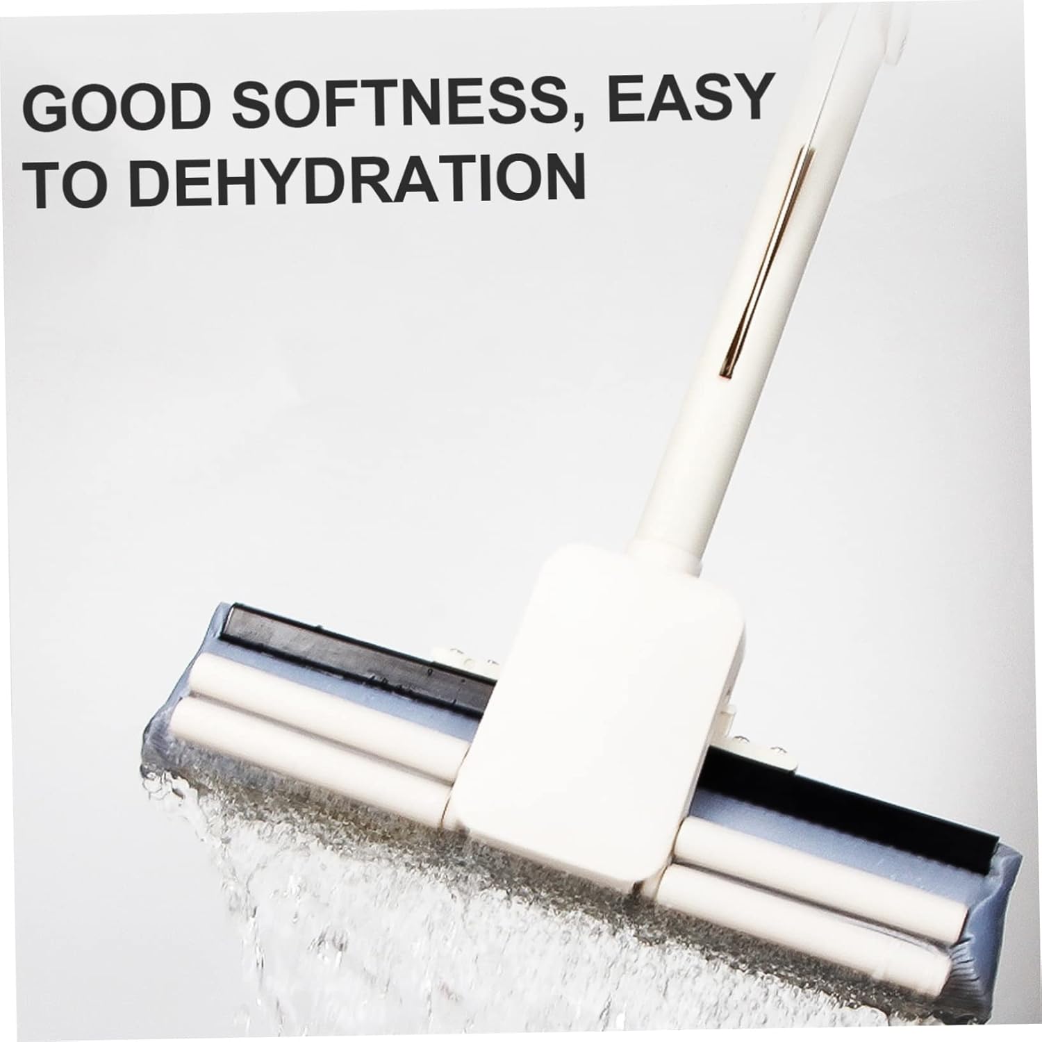 3sets Ergonomic Sponge Roller Mop Head Refills for Quick Drying