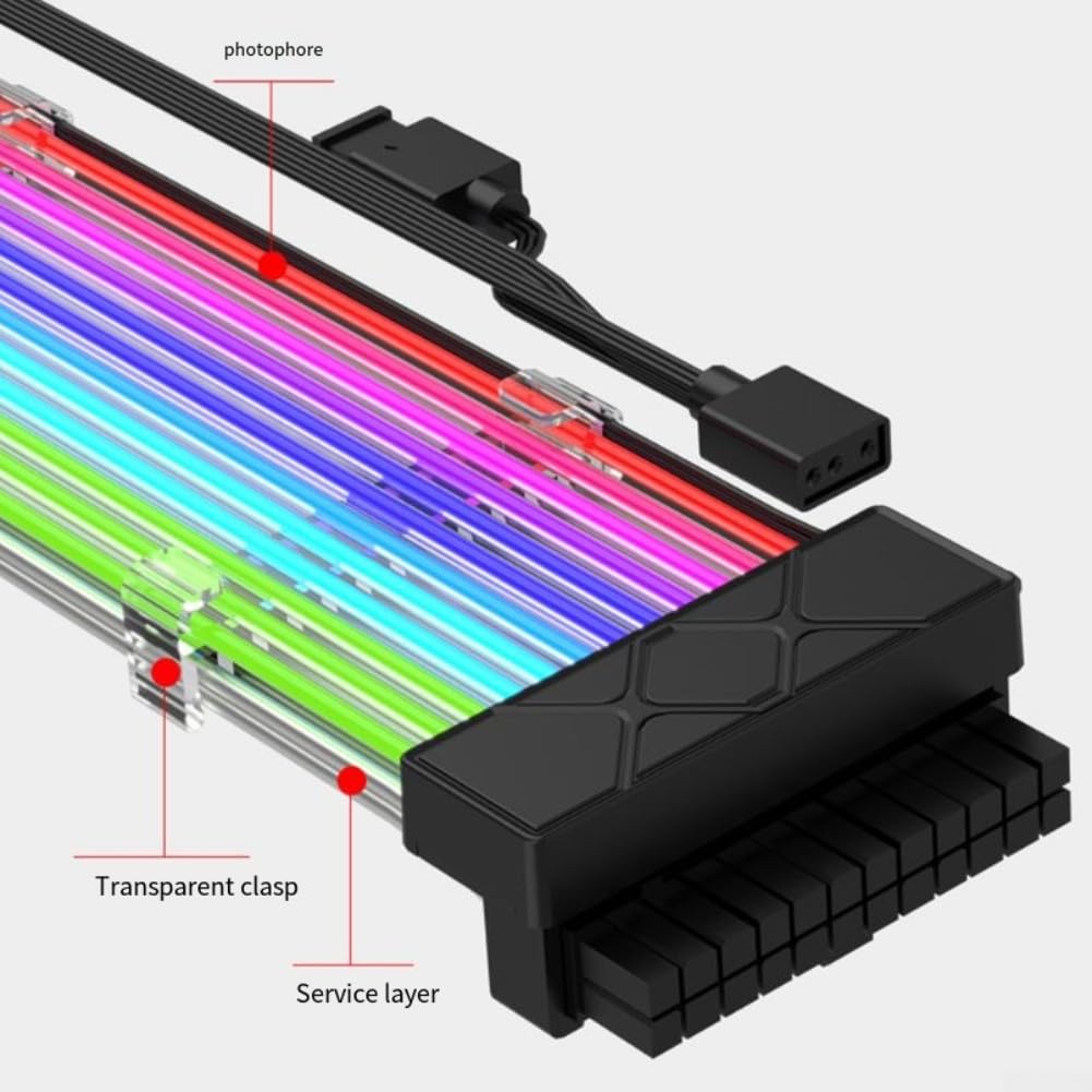 Marebm RGB PSU Cables for GPU and Motherboard