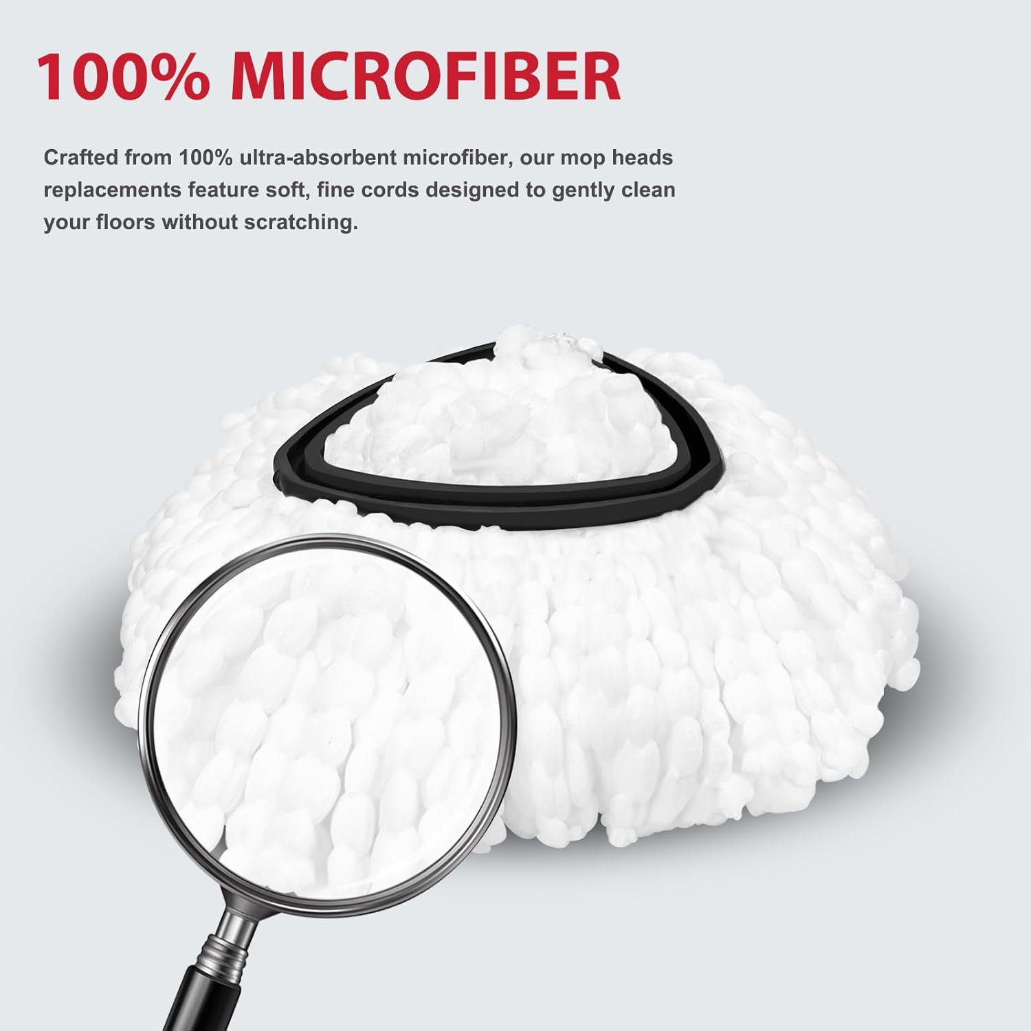 Nuorest Spin Mop Replacement Set for Oceda EasyWring