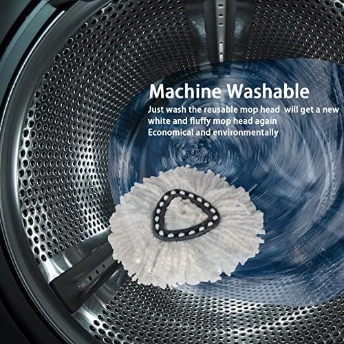 High-PQ 10Pack Microfiber Spin Mop Heads