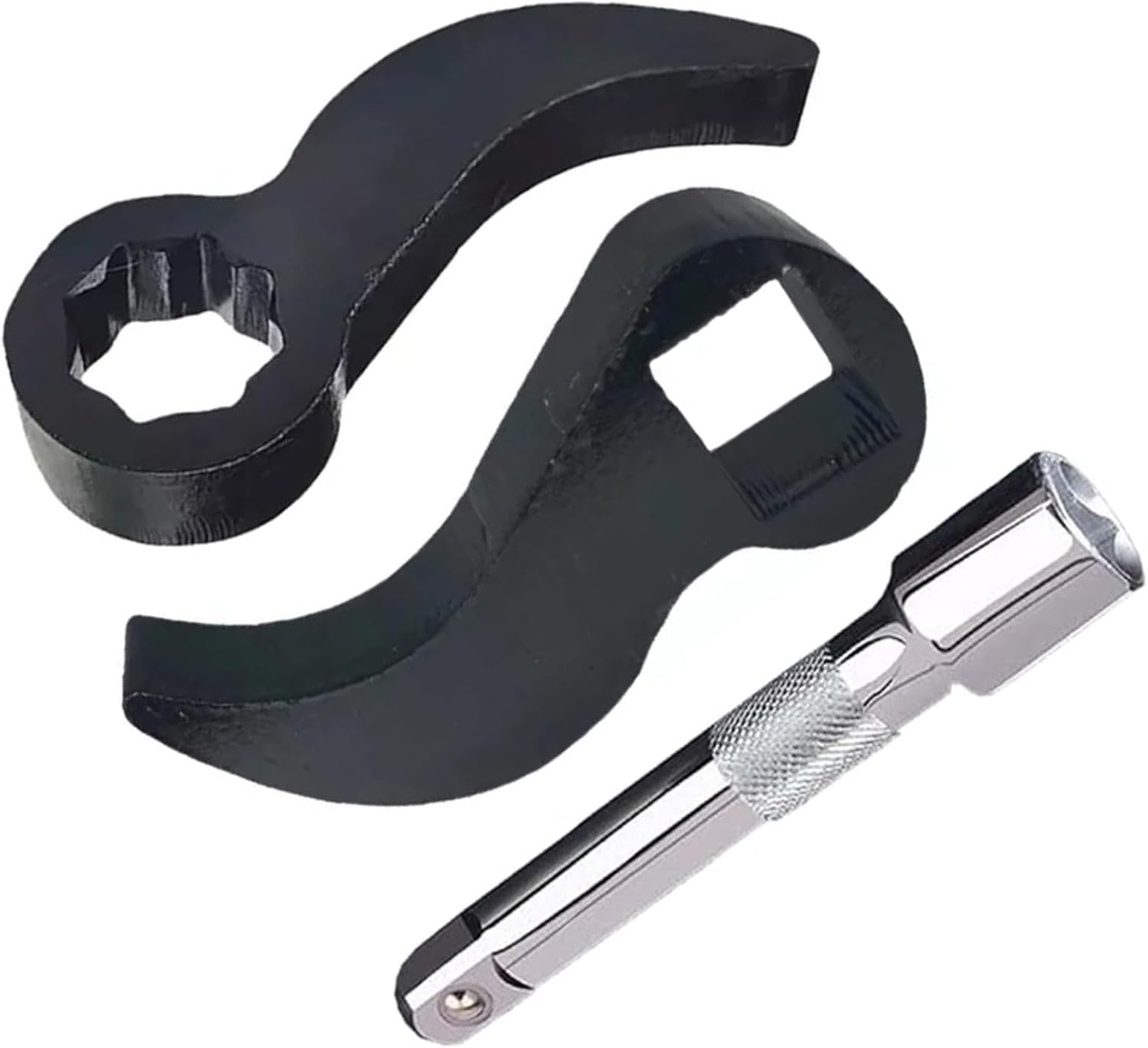 3Pcs Adjustable Pry Bar Wrench Adapter Tool Set