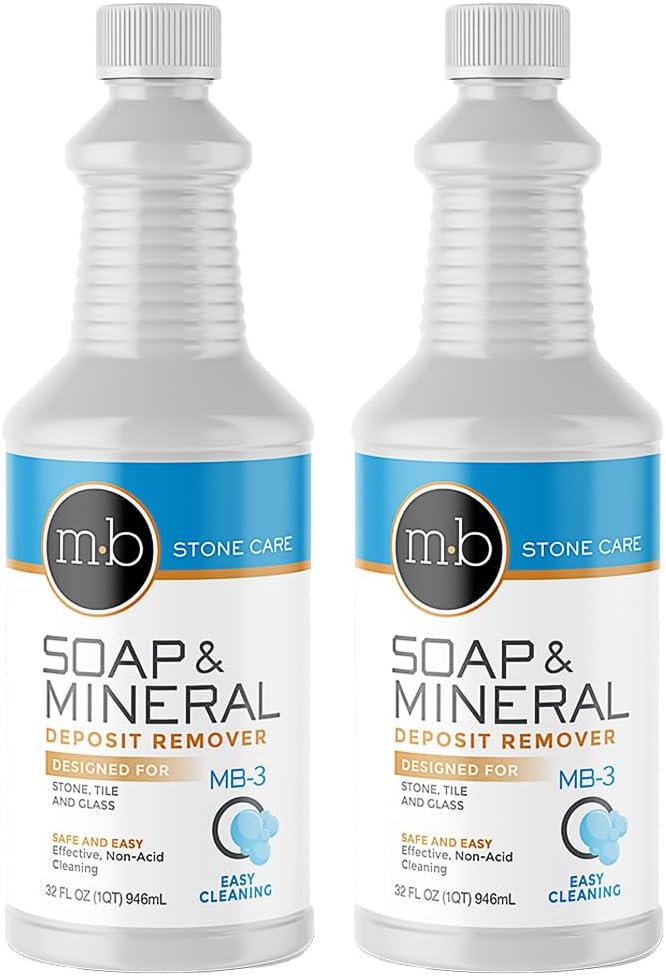 MB Stone Care Soap Scum Remover 2 Pack