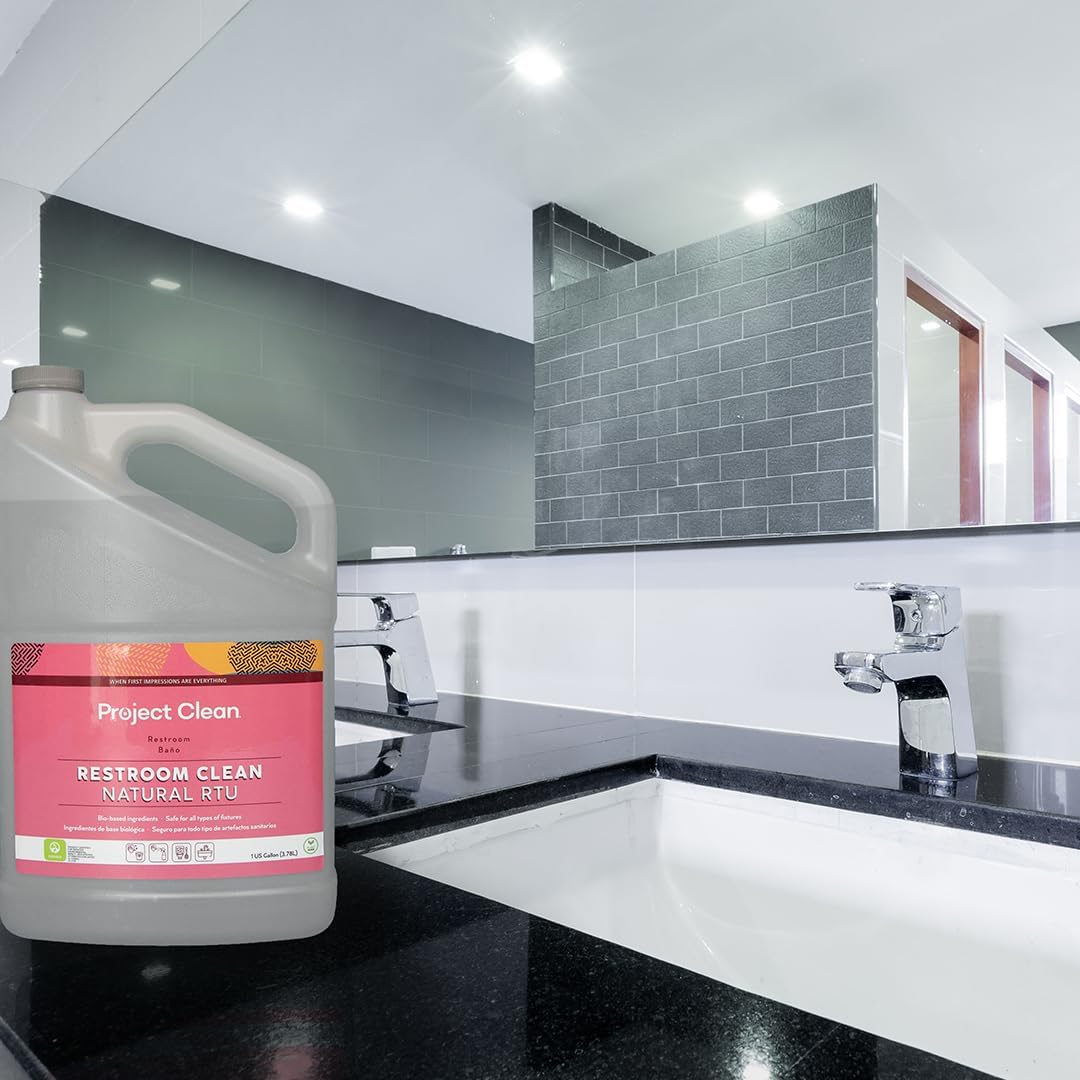 Project Clean Refillable Restroom Cleaner Non-Toxic Eco-Friendly