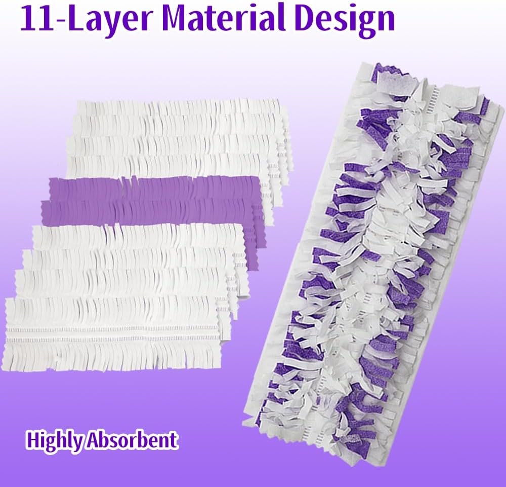 Disposable Mop Pads for Swiffer PowerMop - 15 Count Replacement Refills