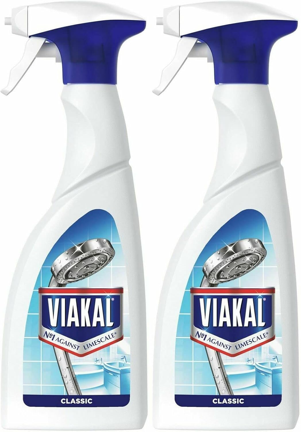 Viakal Limescale Remover Spray 500ml Pack of 2 1