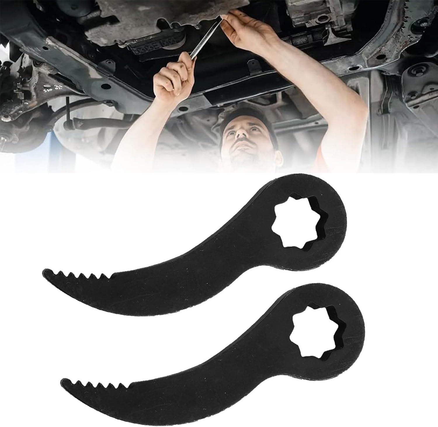 Marebm 12 Crowbar Adapter Head for Tight Spaces
