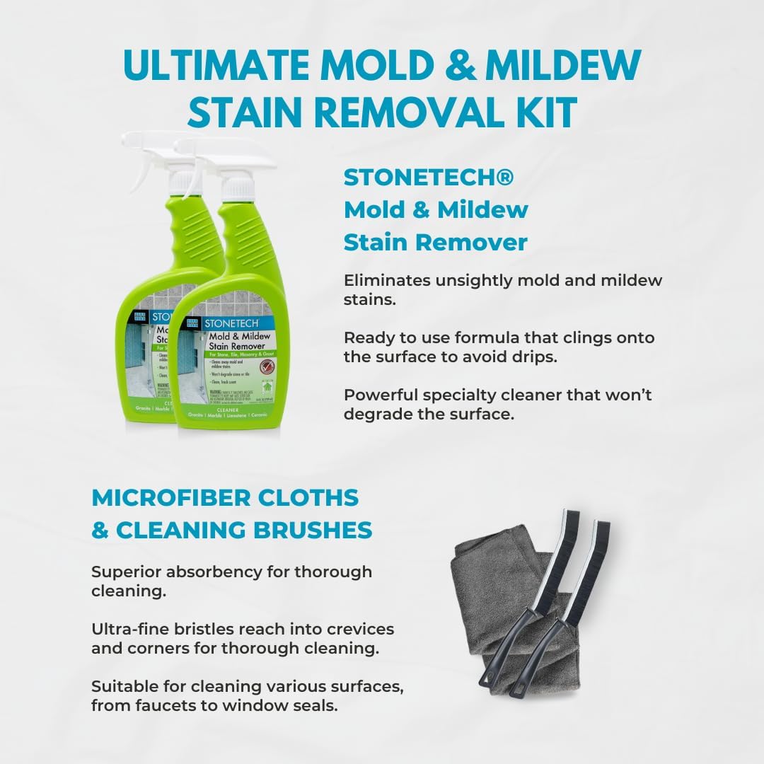 Laticrete StoneTech Mold Mildew Stain Remover 2-Pack