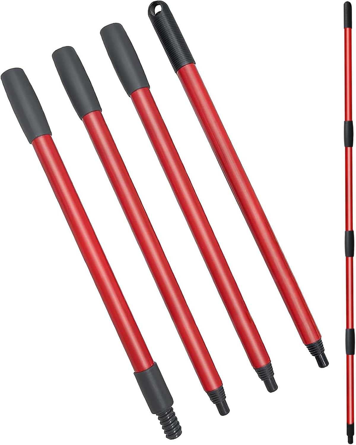 O-Cedar Spin Mop Handle Replacement - 4 Section 30 - 58 American Threaded