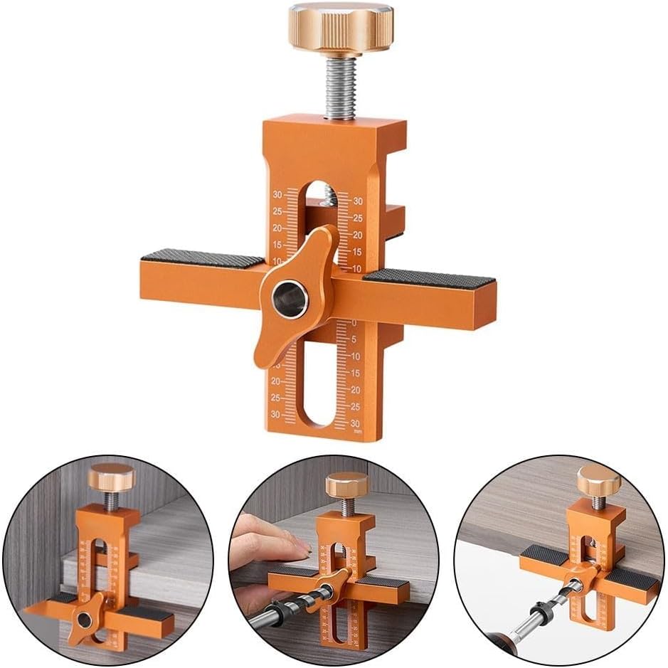 Marebm Cabinet Door Positioner Adjustable Installation Tool