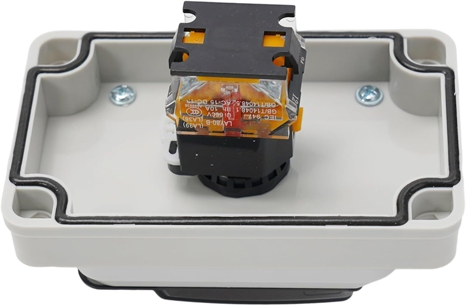 Marebm E-Stop Push Switch with Plastic Box 1