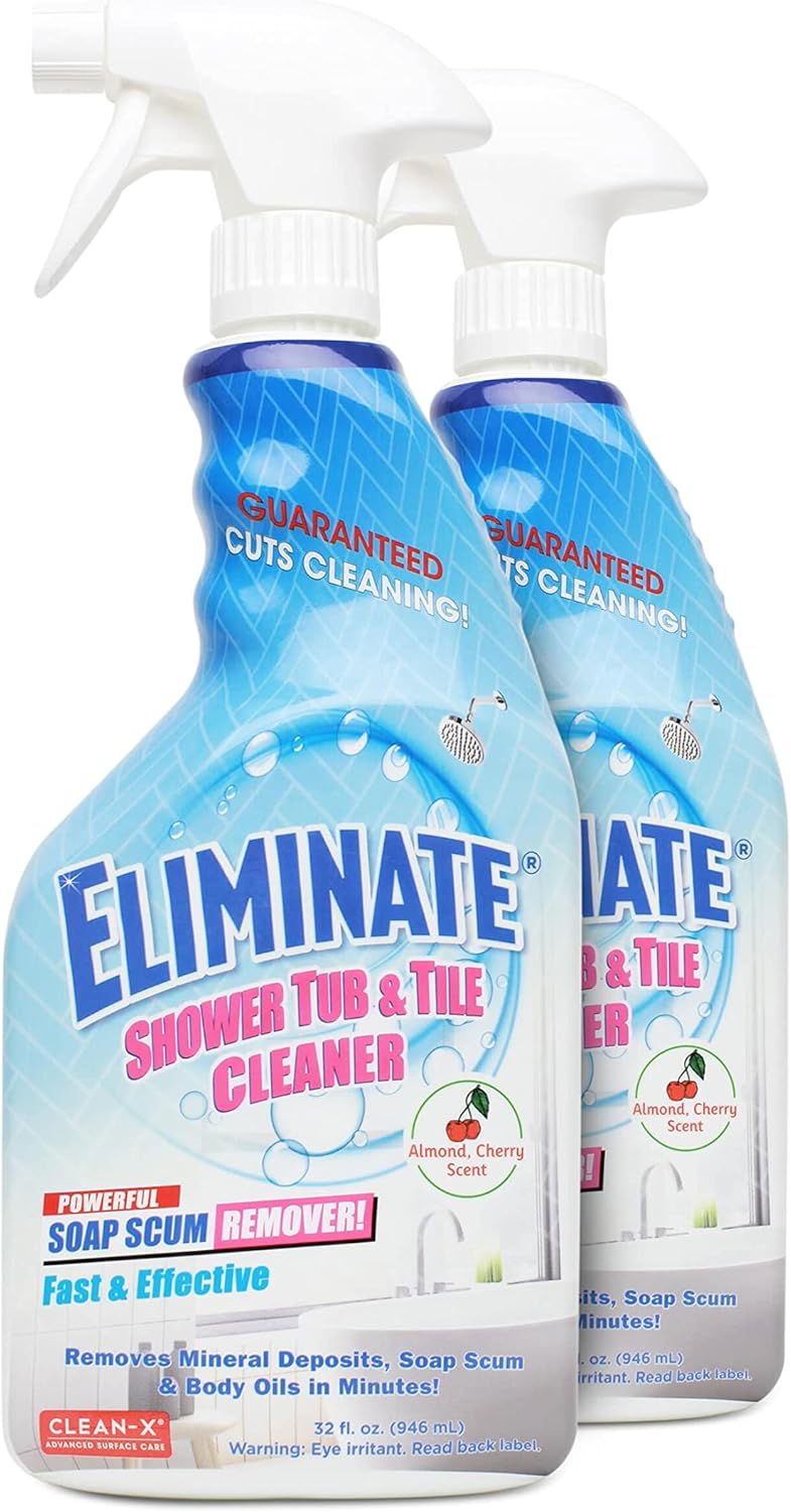 Clean-X Eliminate Shower Tub Tile Cleaner - 32 Fl Oz
