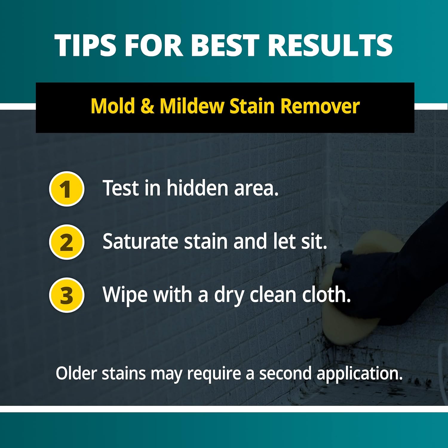 CLR PRO Heavy Duty Mold Mildew Stain Remover - 1 Gallon Bottle 1