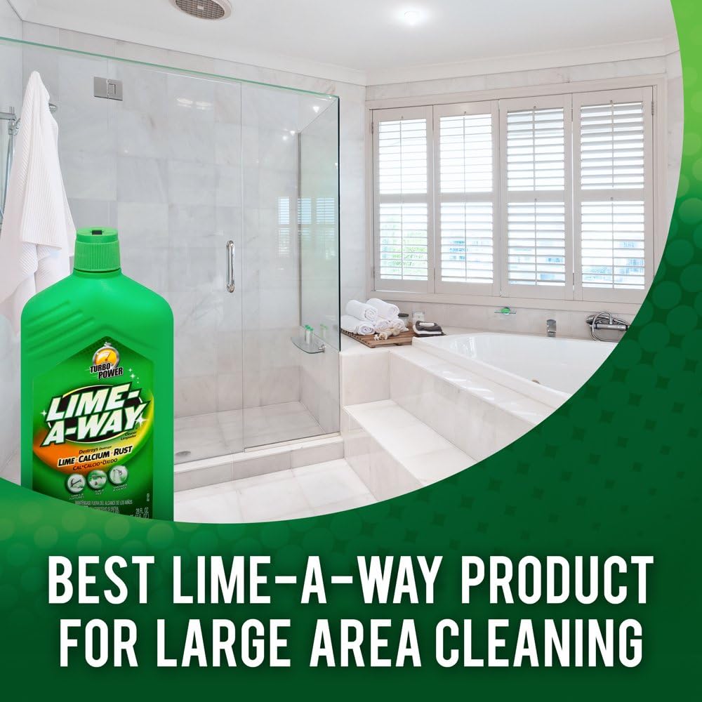 Lime-A-Way Lime Calcium Rust Cleaner 28 Oz Pack of 4 1