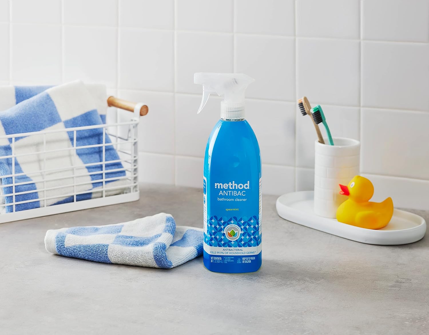 Method Antibacterial Bathroom Cleaner - 28 Fl Oz 4 Pack