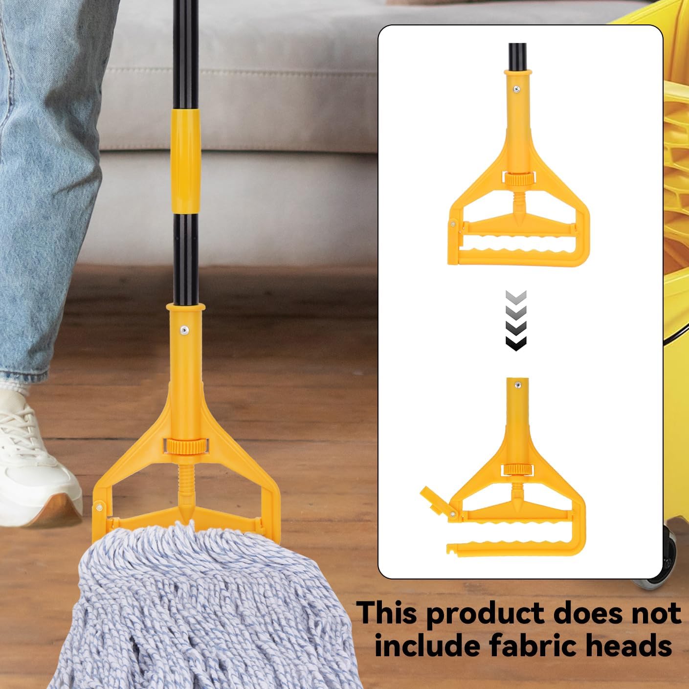 BeiLan 57 Inch Heavy Duty Mop Handle Replacement