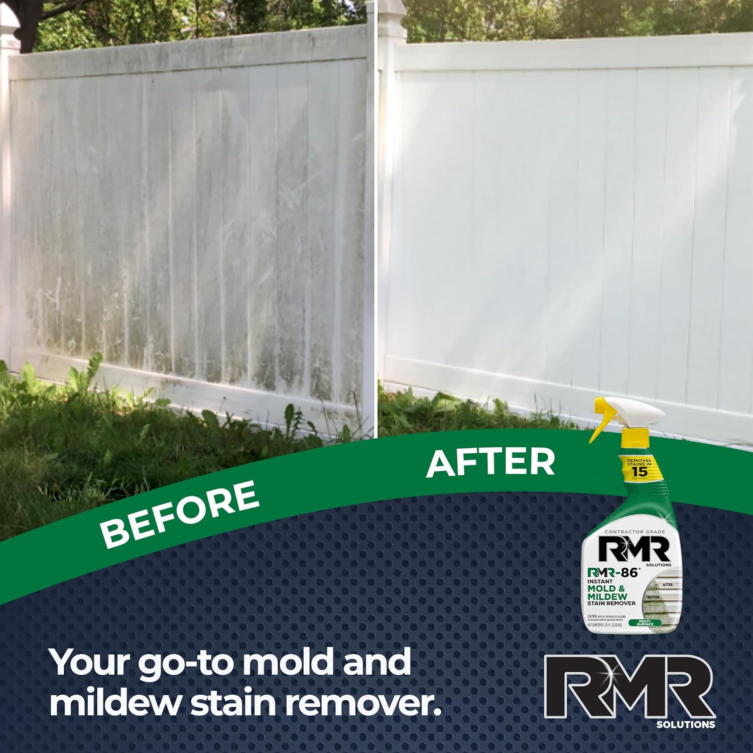RMR-86 Mold Mildew Stain Remover Spray - 30 Fl Oz