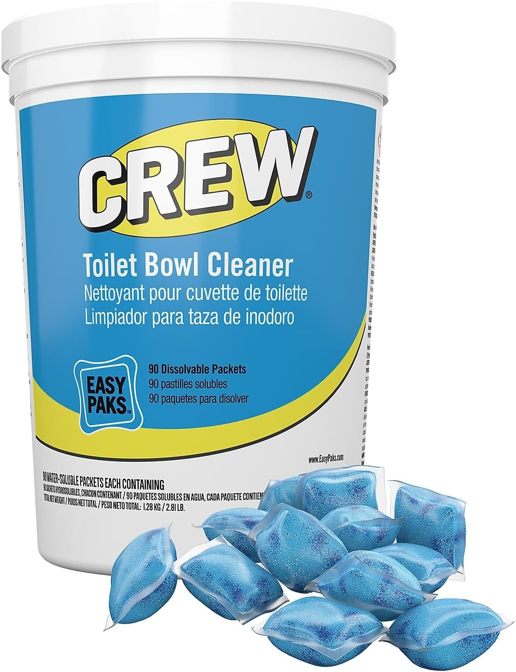 CREW Easy Pak Bathroom Cleaner 63 lb 2CT