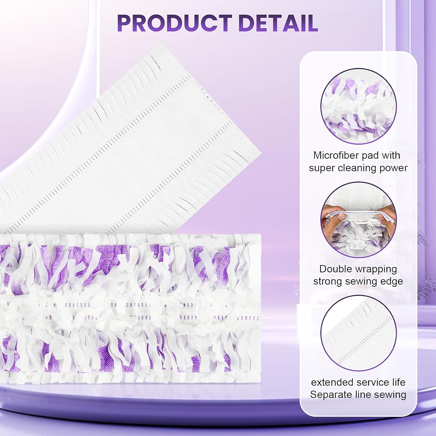 12 Pack Chyodi Power Mop Refills Compatible with Swiffer