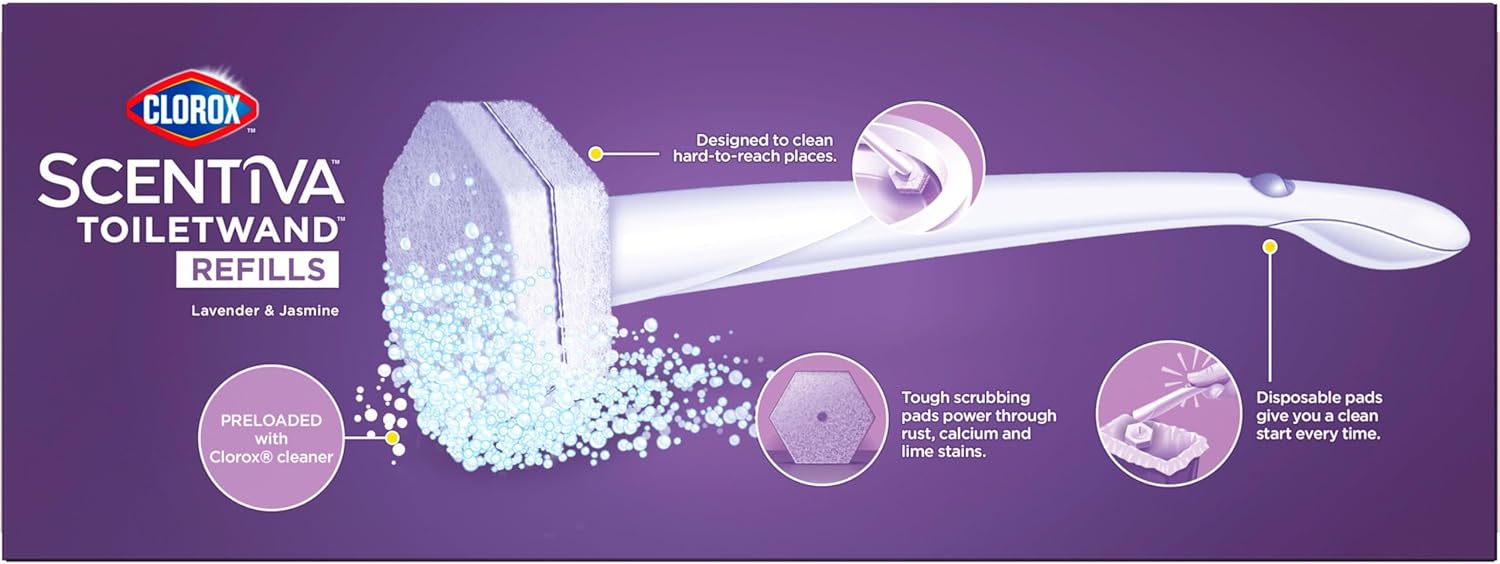 Clorox ToiletWand Refills - Lavender Jasmine 10 Count