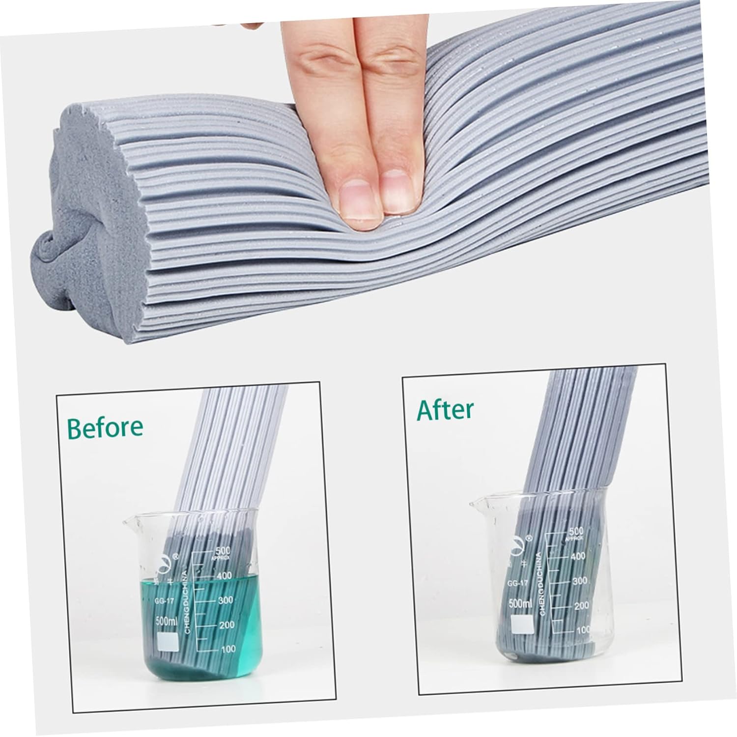 Ipetboom 3PC PVA Sponge Mop Head Refills