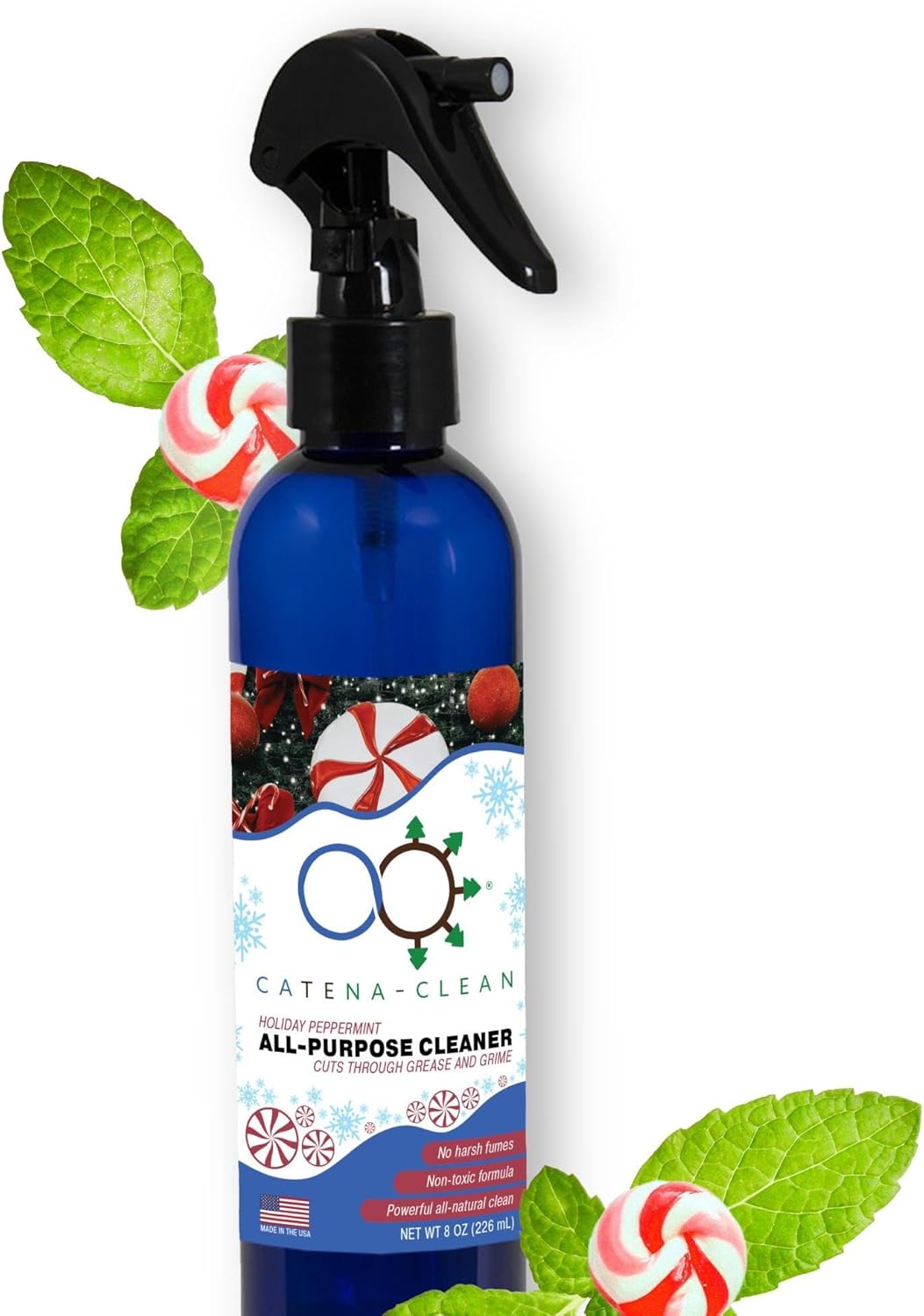 Catena Nano All Natural Peppermint Bathroom Cleaner 8 fl oz