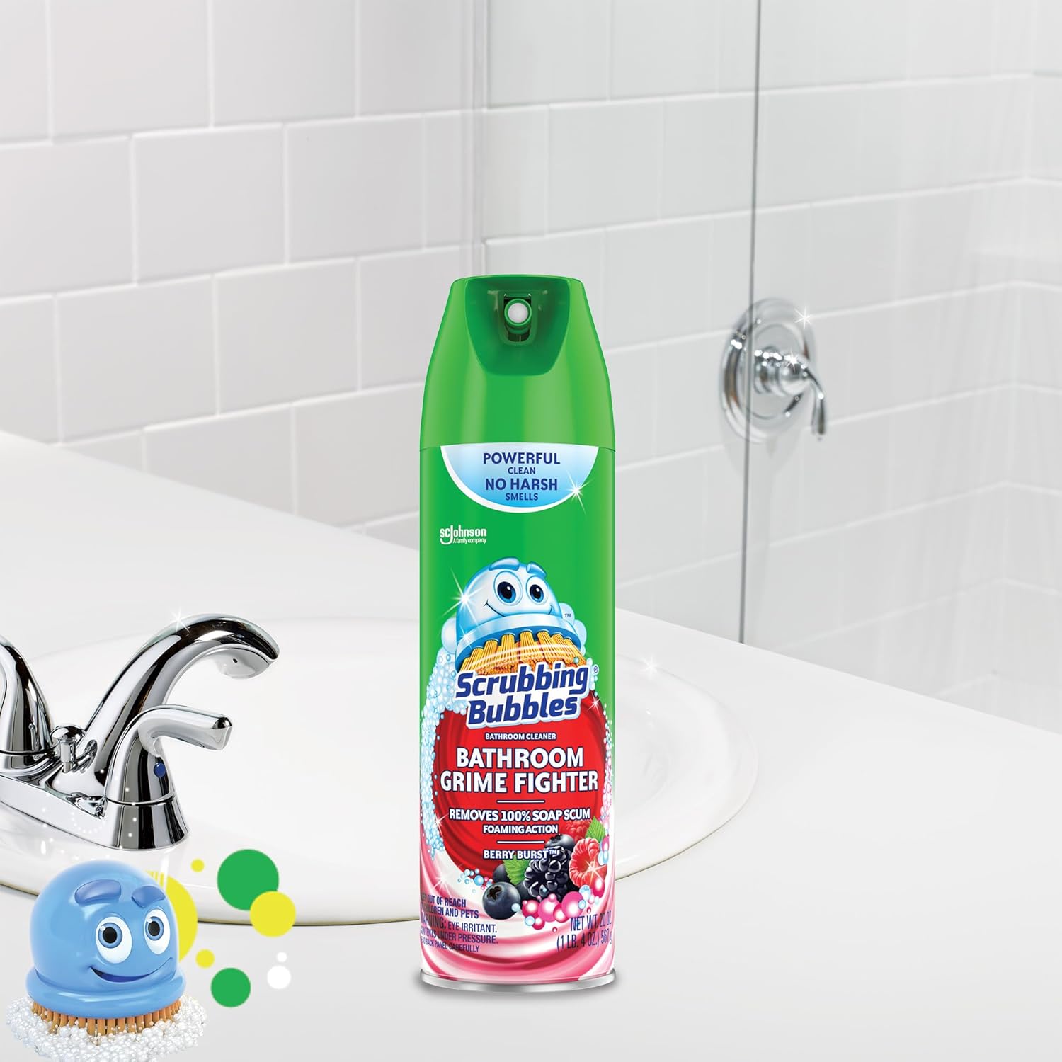 Scrubbing Bubbles Bathroom Cleaner 20oz Berry Burst