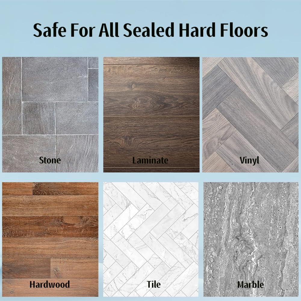 KVLZ Disposable Hard Floor Pad Refills 10 Pack