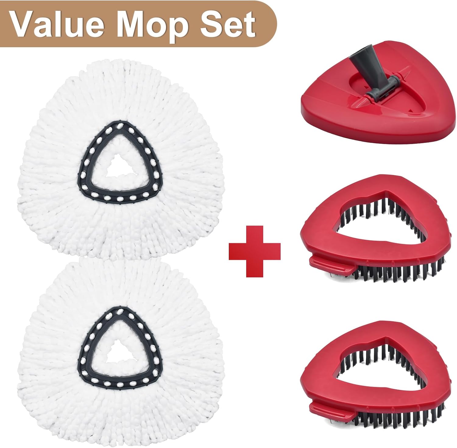 Yuunaie O Cedar Spin Mop Replacement Heads Set