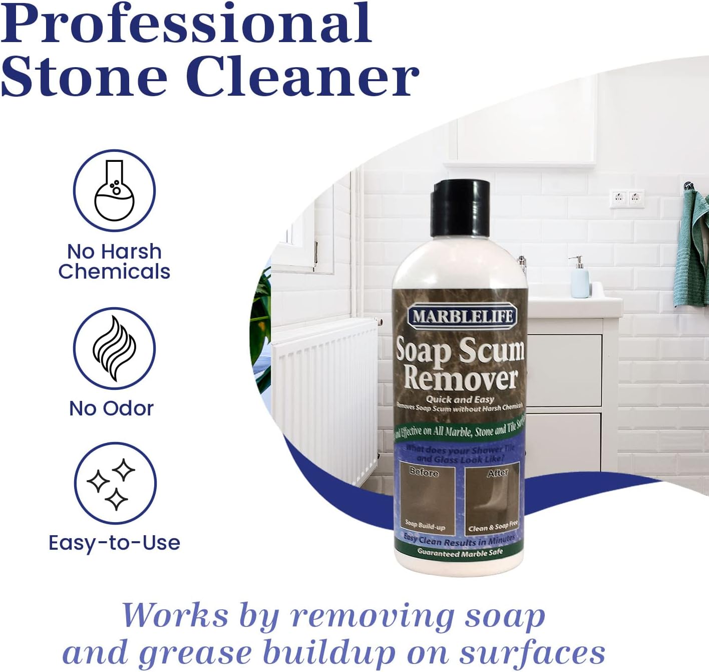 Marblelife Soap Scum Remover 15oz Heavy Duty