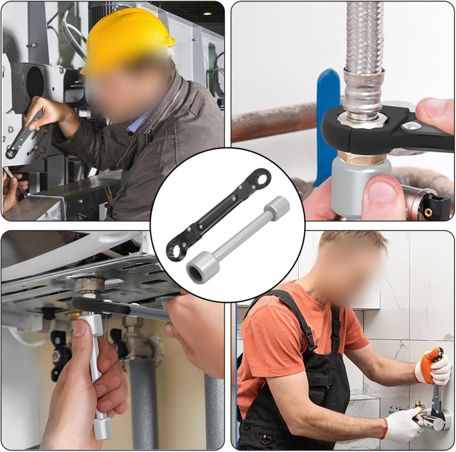 Marebm Angle Stop Wrench Kit for Professional Plumbers 1