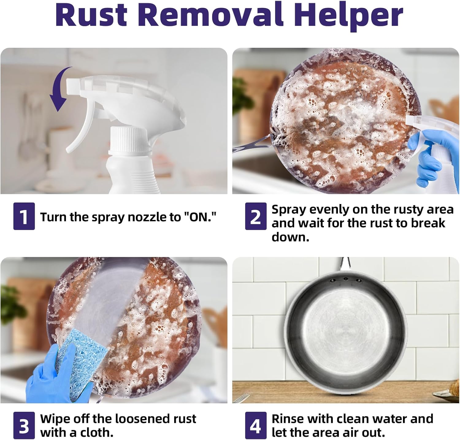 Jocecury 500ML Stainless Steel Rust Remover