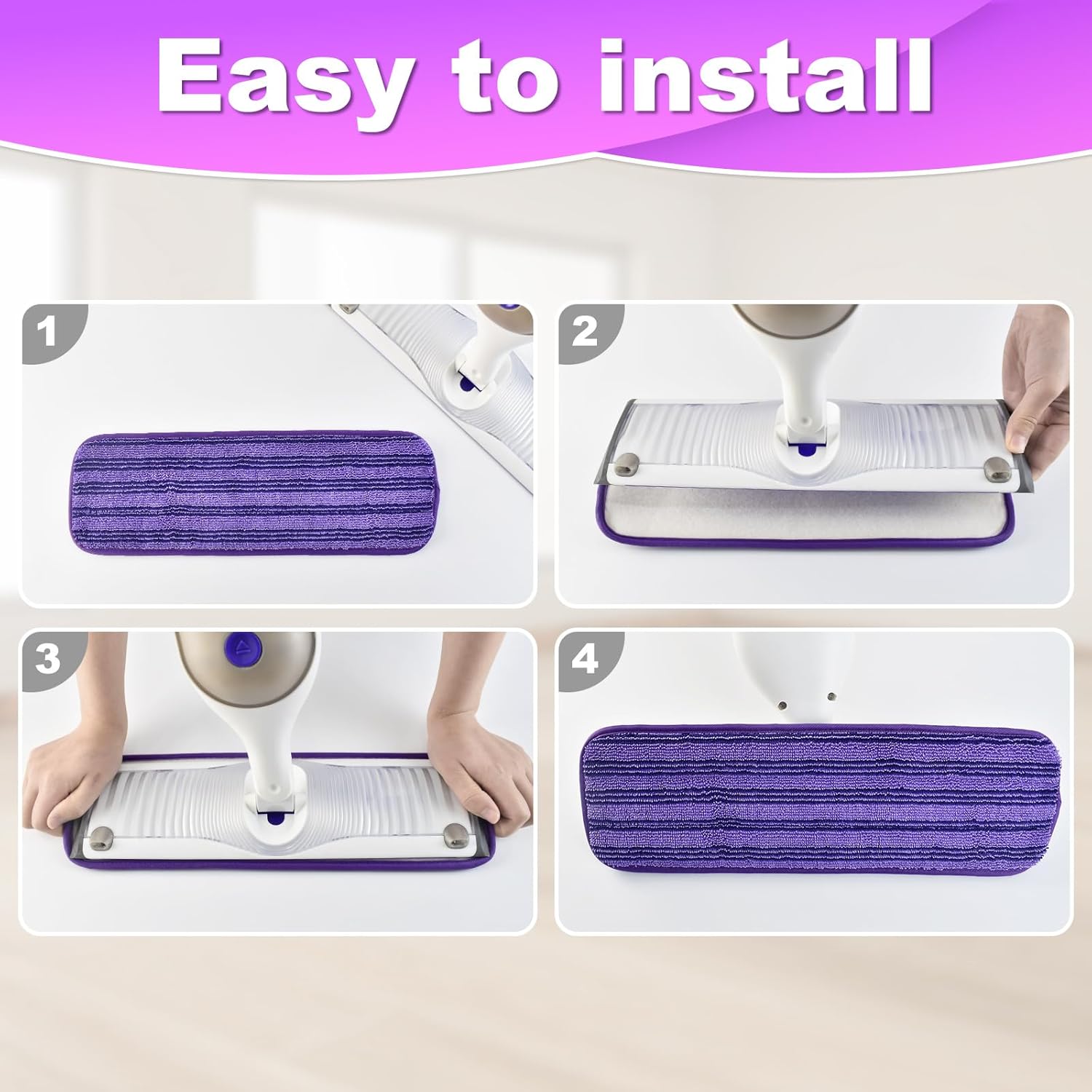 Yuunaie Swiffer Power Mop Refill Pads 11 Pack