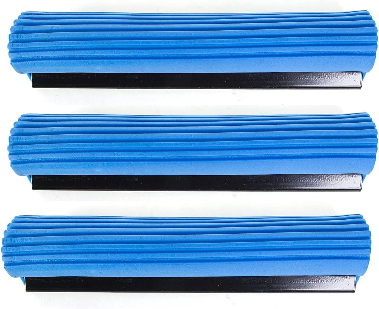 Kitchen Home PVA Sponge Roller Mop Head Refills - 3 Pack