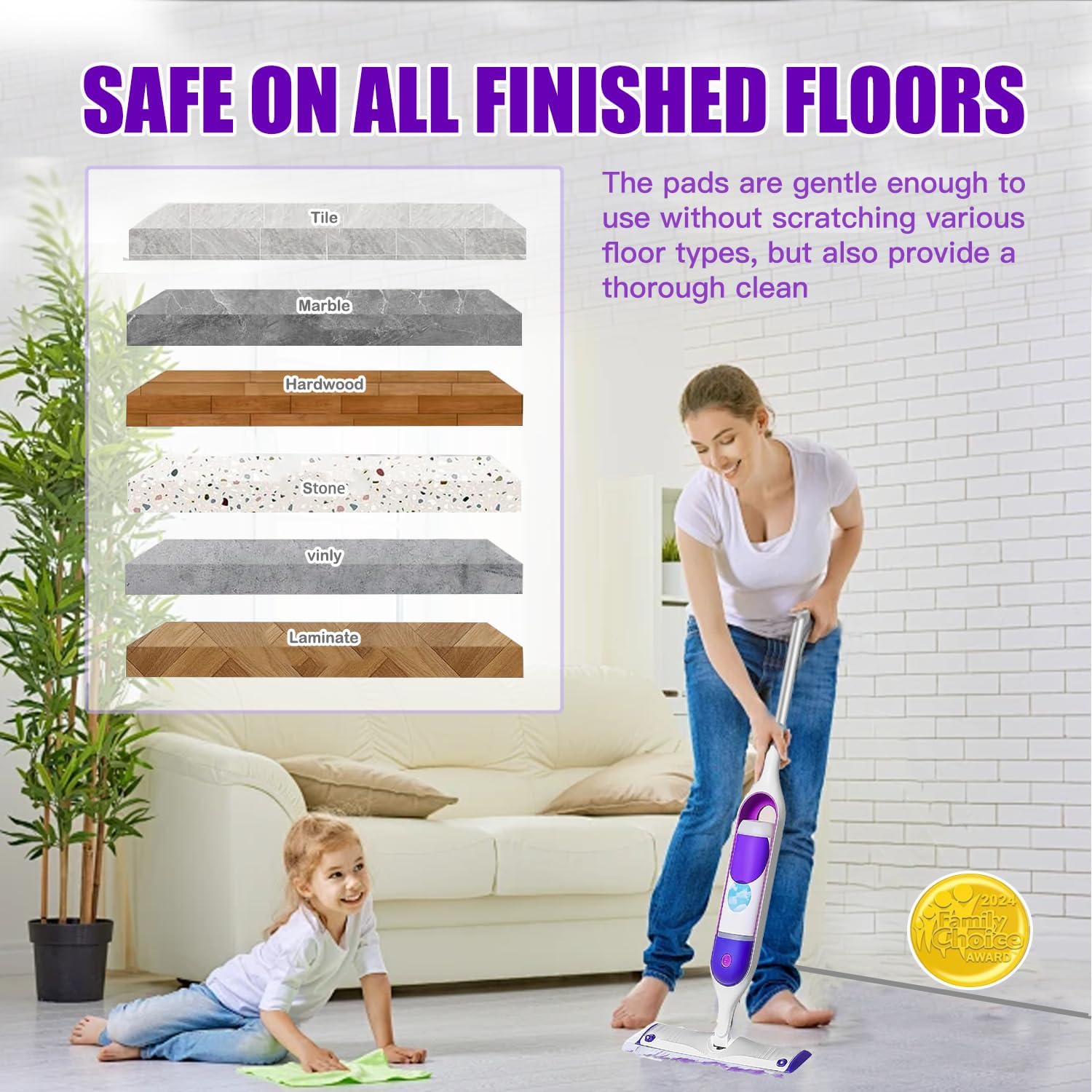 Shu Yuan Power Mop Pads Refills 20 Count