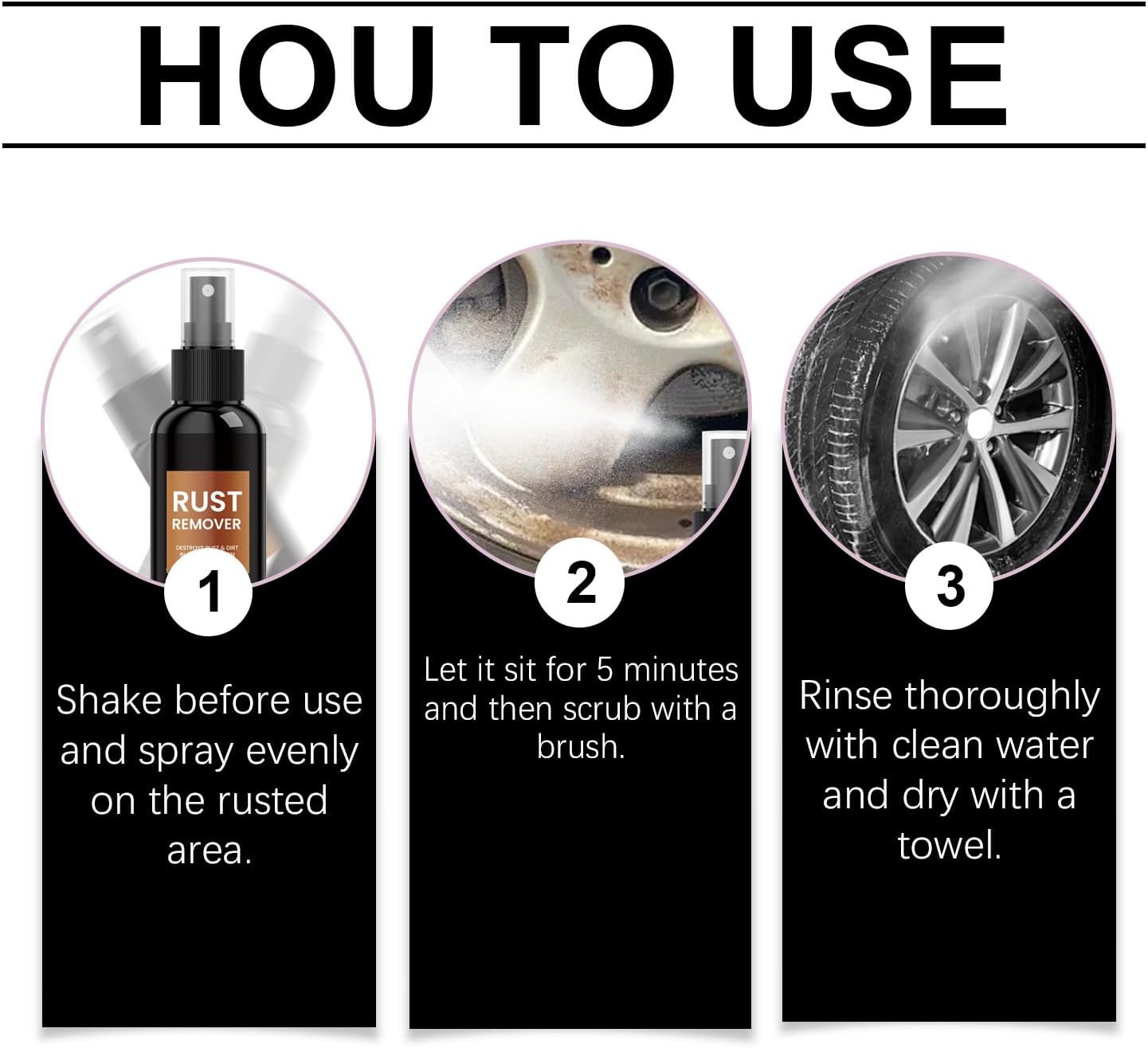 2025 Heavy Duty Rust Remover Spray 30ML